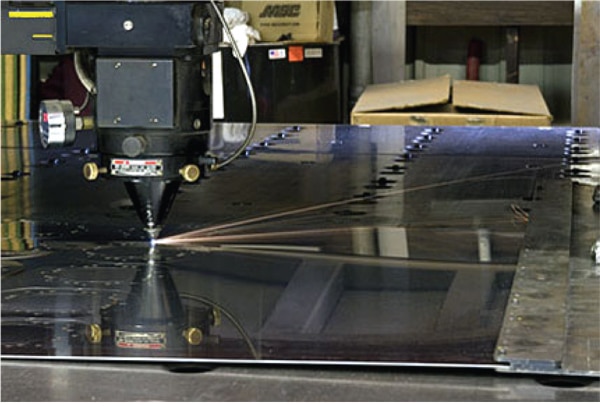 Figure 2. High permeability alloys laser machine readily.