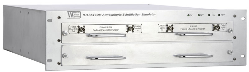  The Military Satellite Communications Atmospheric Scintillation Simulator (MASS).