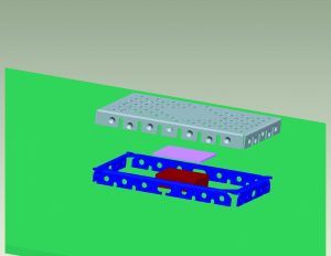 Figure 1. Thermal interface material to be added to the board.